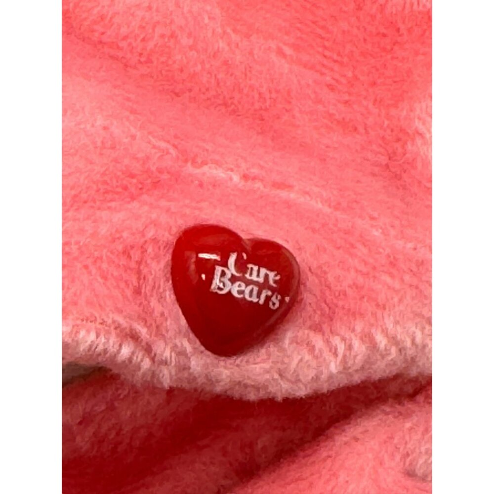 Vintage 2003 Pink Care Bears Love-a-Lot Bear Plush Hand Puppet 9” by Play Along - Picture 4 of 8